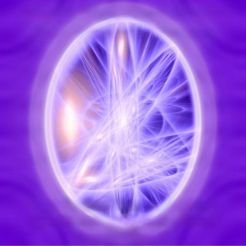 Křišťál jako symbol práce s energií a světelného těla.